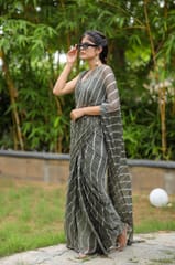 Dira By Dimple - Breezy Delight (Lehriya Chiffon Saree)