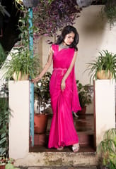 Dira By Dimple - Rani Chiffon Saree