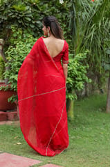 Dira By Dimple - Cherry Blossom Beauty (Organza Gota work Saree)