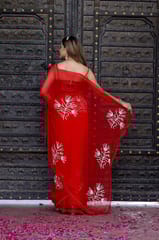 Dira By Dimple - Pearl Elegance (Chiffon Saree with handwork of pearls)