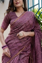 Dira By Dimple - Classic Chic - Chanderi Silk Saree