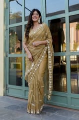 Dira By Dimple - Royal Embellishment (Silk Organza Handwork Saree)