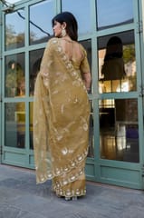 Dira By Dimple - Royal Embellishment (Silk Organza Handwork Saree)