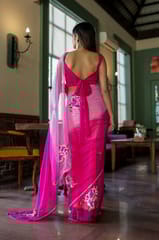 Dira By Dimple - Intricate blossom elegance (Sequins Handwork Saree)