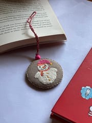 Embroidered Snowman - Christmas