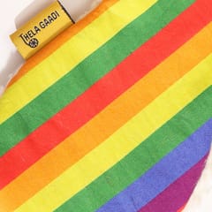 Thela Gaadi -Colourful Stripes Eye Mask