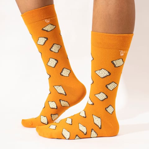 Thela Gaadi -Bread & Cheese Socks