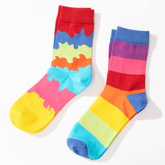 Thela Gaadi -Colorful Rainbow Socks