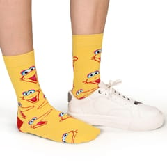 Thela Gaadi -Sesame Street : Elmo & Big Bird Faces Socks