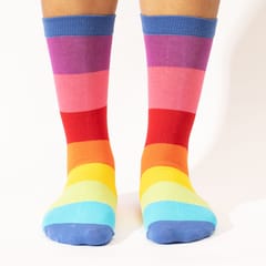 Thela Gaadi -Colorful Rainbow Socks