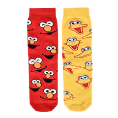 Thela Gaadi -Sesame Street : Elmo & Big Bird Faces Socks