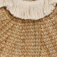 Smitam Lifestyle - Kauna Grass Full Frilly Beach Bag