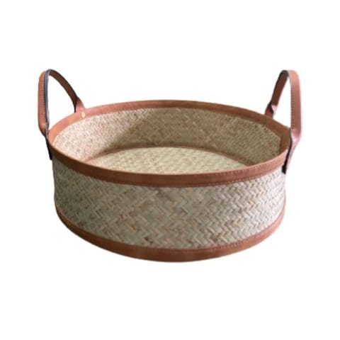 Smitam lifestyle - Round Wicker Basket