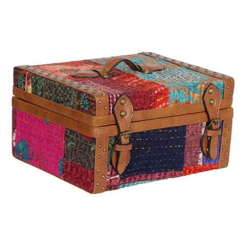 Smitam lifestyle - Kantha Work Jewelry Box
