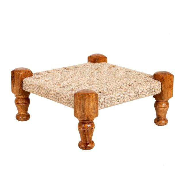 Smitam lifestyle - Handwoven Jute Peedha ( Stool )