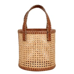 Smitam lifestyle- Jute Handle Basket Organizer