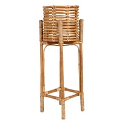 Smitam lifestyle - Bamboo & Cane Planter With Stand