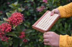 Smitam lifestyle - Hand Made Rattan/Cane Clutch Bag