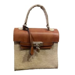 Smitam lifestyle - Jute Beige Bag