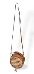 Smitam lifestyle - Round Cane Sling Bag