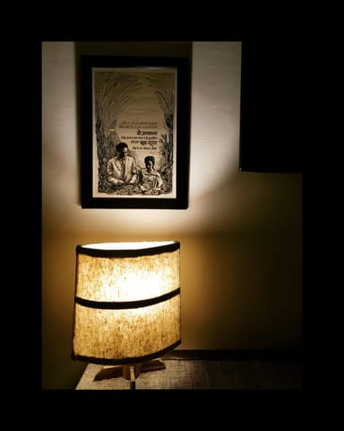 Designs by Maulshree - Oval Table Lamp