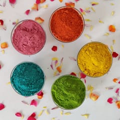 Craftizen Designs -Petalists Eco-friendly Holi Colour - 1 Kg Packet (5 Colours Available)