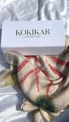Kokikar - Multishade Silk Scarf | 100% Pure Silk | Sustainable Clothing | All Season Scarf for Women and Girls | Skin Safe Clothing | Plant Dyed Premium Quality Scarf | Hand Made Craft | Made in India