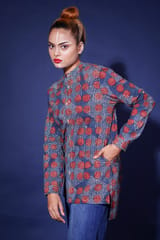 Inkriti - Hand Block Printed Allover Reliable shirt