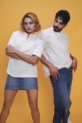 Inkriti - Kala Cotton Cloud Bunkar T-shirt