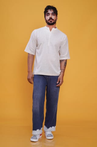 Inkriti - Kala Cotton Cloud Bunkar T-shirt