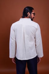 Inkriti - Tangaliya Dice Mughal Shirt White