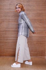 Inkriti - Kala Cotton Gradation Checks Everywhere Shirt