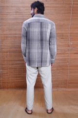 Inkriti - Kala Cotton Gradation Checks Everywhere Shirt
