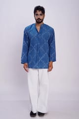 Inkriti - Cotton Bandhani Criss Cross Forever Kurta