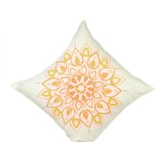 Guthali -Mandla Orange Handpainted Cushion Cover