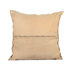 Guthali -Pichwai Lotus Handpainted Cushion Cover