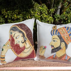 Guthali -Mughal Joda Cushion Cover Set of 2