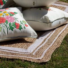 Guthali -Pastel Bagh Cushion Cover Set of 5