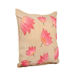 Guthali -Pichwai Nalini Jute Cushion Cover