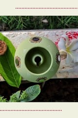 Antarang- Traditional oil lamps- Light Green (Set of 2)