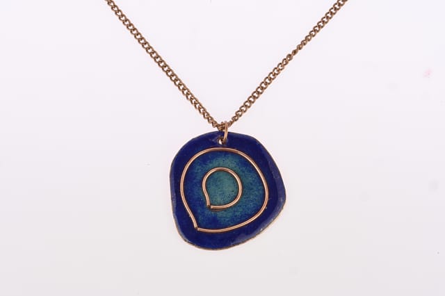 Ekibeki - Hand Crafted - Vartul Blue Pendant