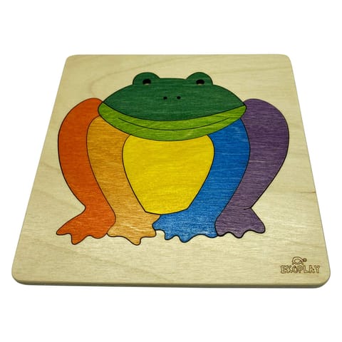 Ekoplay - Rainbow Frog Puzzle Game
