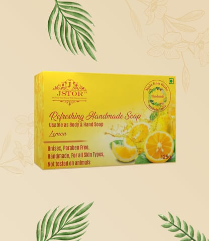 Jstor - Daily Handmade Natural Soap- Lemon