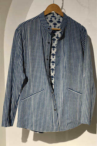 Antaratma - REVERSIBLE INDIGO SUMMER UNISEX JACKET