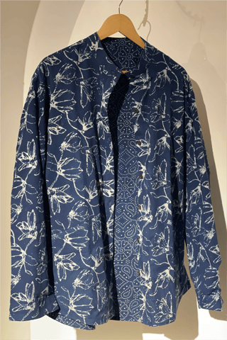 Antaratma - REVERSIBLE INDIGO SUMMER UNISEX JACKET