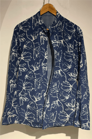 Antaratma - REVERSIBLE INDIGO SUMMER UNISEX JACKET