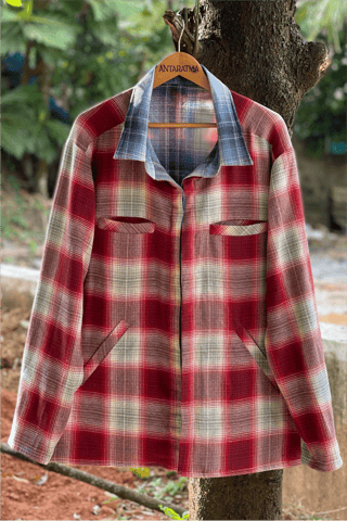 Antaratma - Reversible Flannel Winter Jacket