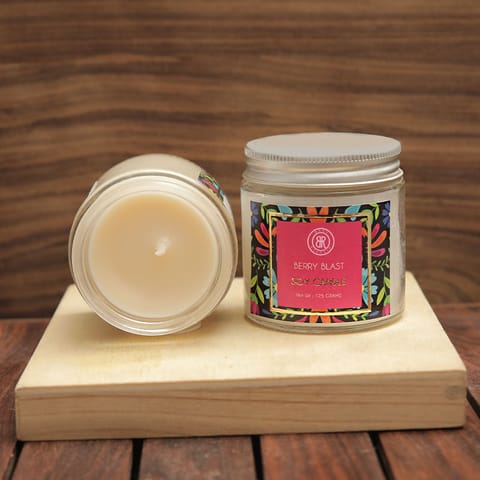 Body Rituals - Berry blast soy candle 125gm