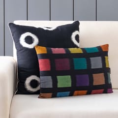Eyaas - Handwoven Ikat Cushion Cover Set of 2