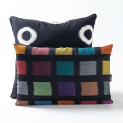 Eyaas - Handwoven Ikat Cushion Cover Set of 2